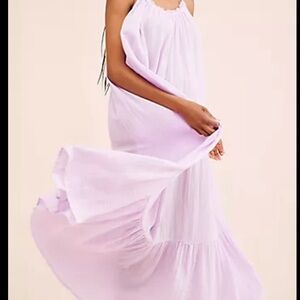 Anthropology Lavender Maxi Dress/sleep